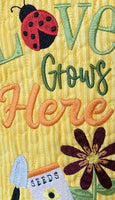 FABRIC KIT for ASIT 'Love Grows Here mini quilt'