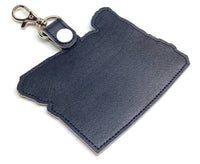 Oregon state snap tab - DIGITAL DOWNLOAD - In The Hoop Embroidery Machine Design - key fob - keychain - luggage tag