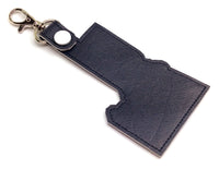 Idaho state snap tab - DIGITAL DOWNLOAD - In The Hoop Embroidery Machine Design - key fob - keychain - luggage tag