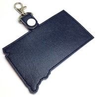 South Dakota state snap tab - DIGITAL DOWNLOAD - In The Hoop Embroidery Machine Design - key fob - keychain