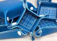 DIGITAL DOWNLOAD - In The Hoop Embroidery Machine Design - 8 sizes - SNOWFLAKES Snap Tray - Valet Tray - Travel - Trinket Tray