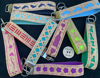 SVG Cutwork 1" Key Fob Bundle SET #2 - 10 SVG files for creating cork fabric/Kraft-Tex/marine vinyl overlays