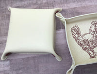 DIGITAL DOWNLOAD - In The Hoop Embroidery Machine Design - 7" x 7" Food Group Snap Tray Set - 6 designs - Valet Tray