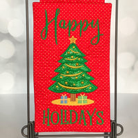 FABRIC KIT for ASIT 'Happy Holidays mini quilt'