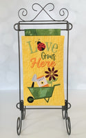 FABRIC KIT for ASIT 'Love Grows Here mini quilt'
