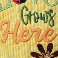 FABRIC KIT for ASIT 'Love Grows Here mini quilt'