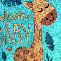 FABRIC KIT for ASIT 'Welcome Baby mini quilt'