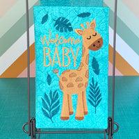 FABRIC KIT for ASIT 'Welcome Baby mini quilt'
