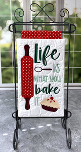 FABRIC KIT for ASIT 'Life Is What You Bake It mini quilt'