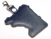 Minnesota state snap tab - DIGITAL DOWNLOAD - In The Hoop Embroidery Machine Design - key fob - keychain - luggage tag
