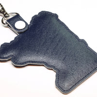 Minnesota state snap tab - DIGITAL DOWNLOAD - In The Hoop Embroidery Machine Design - key fob - keychain - luggage tag
