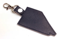 Nevada state snap tab - DIGITAL DOWNLOAD - In The Hoop Embroidery Machine Design - key fob - keychain - luggage tag
