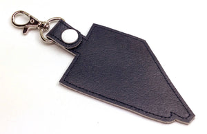Nevada state snap tab - DIGITAL DOWNLOAD - In The Hoop Embroidery Machine Design - key fob - keychain - luggage tag