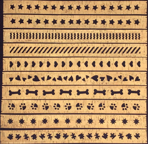 SVG Cutwork 1" Key Fob Bundle SET #1 - 10 SVG files for creating cork fabric/Kraft-Tex/marine vinyl overlays
