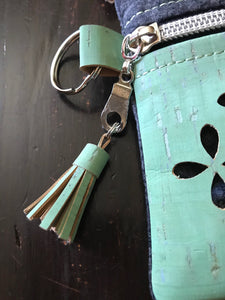 SVG files for cutting Cork Fabric Tassels (7 sizes included) - zipper pulls