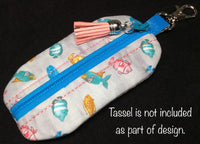 In the Hoop Waste Bag Dispensers - Dog Bone and Rectangle shape - Poop Bag Holder - Zipper Case
