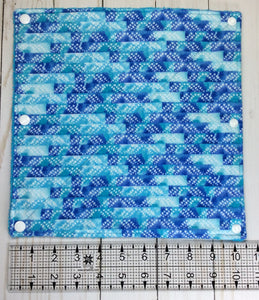In The Hoop Fabric Towels for 10 5/8" x 10 5/8" hoop - unpaper towels embroidery design - digital download