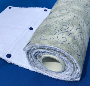 In The Hoop Fabric Towels for 8" x 12" hoop - unpaper towels embroidery design - digital download